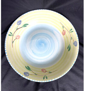 Villa Romana Hand Painted Large Pasta Salad Serving Bowl Italy-15.5" Diameter